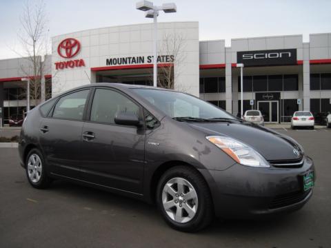 Magnetic Gray Metallic Toyota Prius Hybrid Touring.  Click to enlarge.
