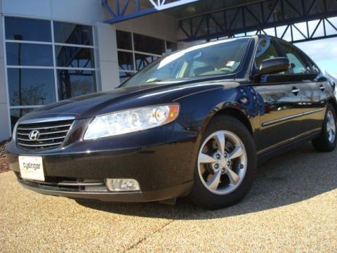 Ebony Black Hyundai Azera GLS.  Click to enlarge.