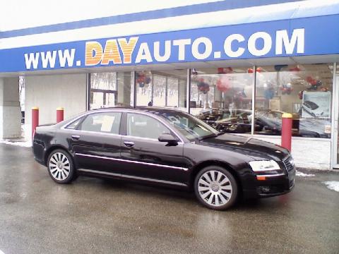 Brilliant Black Audi A8 L 4.2 quattro.  Click to enlarge.