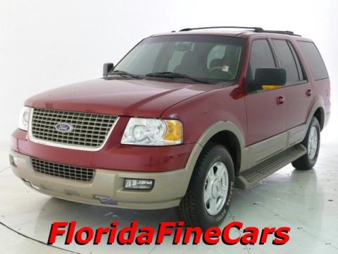 Redfire Metallic Ford Expedition Eddie Bauer.  Click to enlarge.