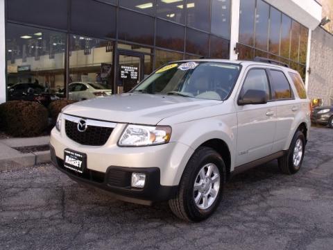 Light Sage Metallic Mazda Tribute s Grand Touring 4WD.  Click to enlarge.