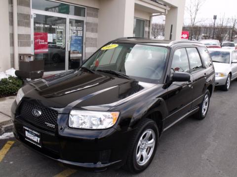 Obsidian Black Pearl Subaru Forester 2.5 X Sports.  Click to enlarge.