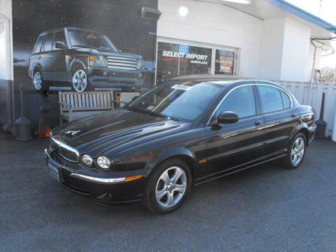 Ebony Black Jaguar X-Type 3.0.  Click to enlarge.