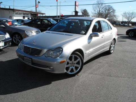 Brilliant Silver Metallic Mercedes-Benz C 230 Kompressor Sedan.  Click to enlarge.
