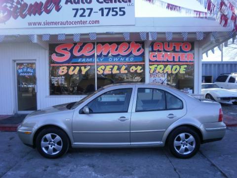 Wheat Beige Metallic Volkswagen Jetta GLS Sedan.  Click to enlarge.
