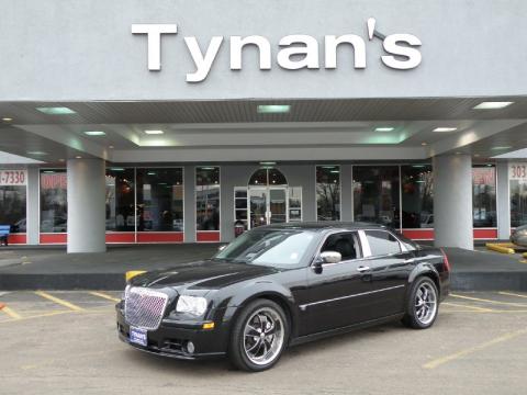 Brilliant Black Chrysler 300 C SRT8.  Click to enlarge.