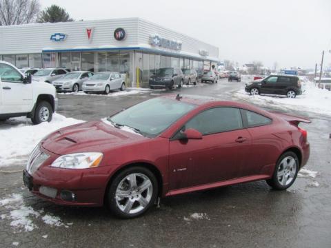 Performance Red Metallic Pontiac G6 GXP Coupe.  Click to enlarge.