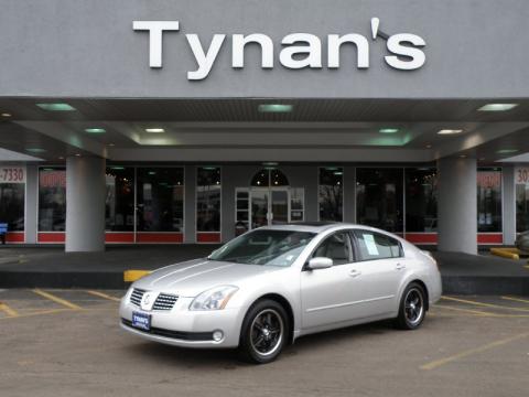 Liquid Silver Metallic Nissan Maxima 3.5 SL.  Click to enlarge.