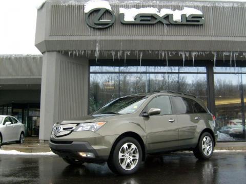 Aberdeen Green Metallic Acura MDX Technology.  Click to enlarge.