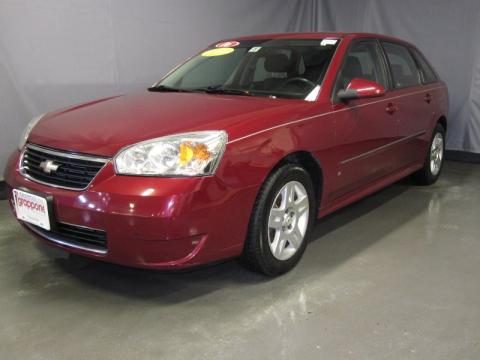 Sport Red Metallic Chevrolet Malibu Maxx LT Wagon.  Click to enlarge.