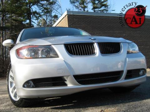 Titanium Silver Metallic BMW 3 Series 325i Sedan.  Click to enlarge.