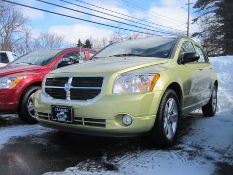 Optic Green Metallic Dodge Caliber Mainstreet.  Click to enlarge.