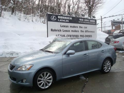 Breakwater Blue Metallic Lexus IS 250 AWD.  Click to enlarge.