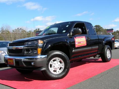 Black Chevrolet Colorado LT Extended Cab 4x4. Click to enlarge. Black Chevrolet Colorado LT Extended Cab 4x4. Click to enlarge.