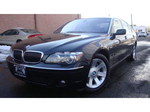 Jet Black BMW 7 Series 750Li Sedan.  Click to enlarge.