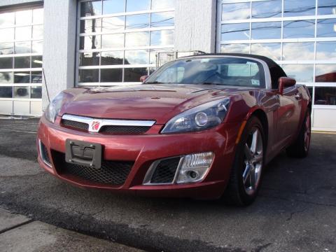 Ruby Red Saturn Sky Red Line Roadster.  Click to enlarge.