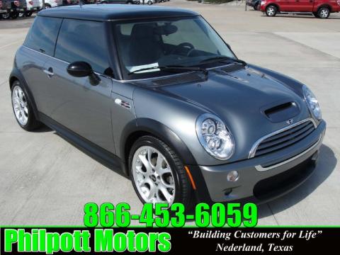 Dark Silver Metallic Mini Cooper S Hardtop.  Click to enlarge.