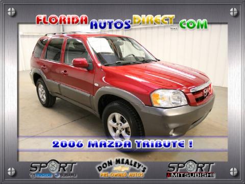 Redfire Metallic Mazda Tribute s.  Click to enlarge.