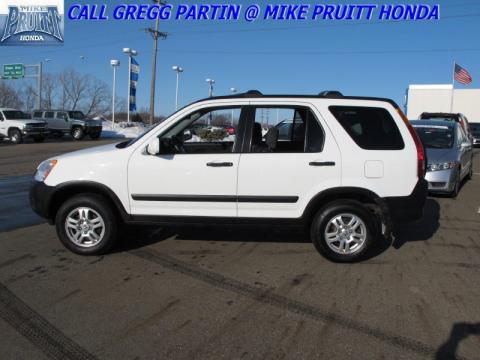 Taffeta White Honda CR-V EX 4WD.  Click to enlarge.