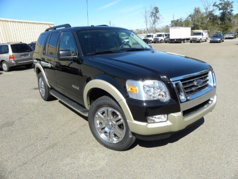 Black Ford Explorer Eddie Bauer.  Click to enlarge.