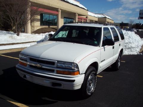 Summit White Chevrolet Blazer LS 4x4. Click to enlarge. Summit White Chevrolet Blazer LS 4x4. Click to enlarge.