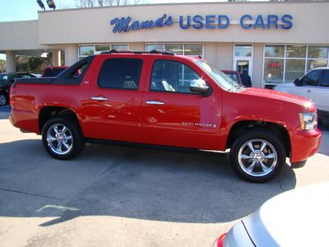 Victory Red Chevrolet Avalanche LTZ 4WD.  Click to enlarge.