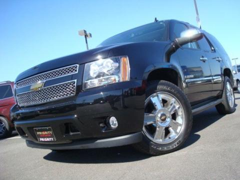 Black Chevrolet Tahoe LTZ.  Click to enlarge.