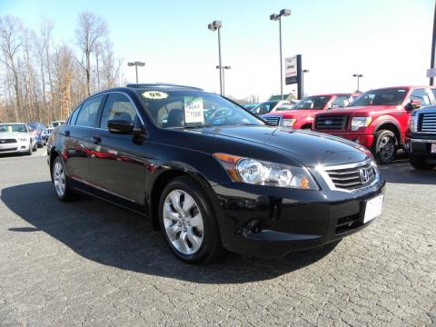 Nighthawk Black Pearl Honda Accord EX Sedan.  Click to enlarge.