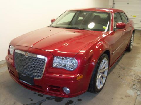 Inferno Red Crystal Pearlcoat Chrysler 300 C SRT8.  Click to enlarge.