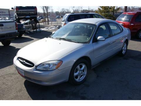 Silver Frost Metallic Ford Taurus SES.  Click to enlarge.