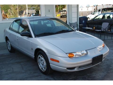 Light Silver Saturn S Series SL2 Sedan.  Click to enlarge.