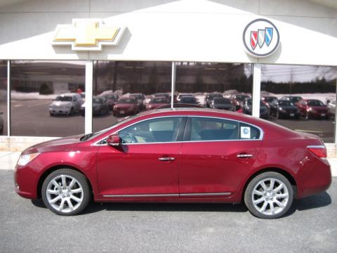 Red Jewel Tintcoat Buick LaCrosse CXS.  Click to enlarge.