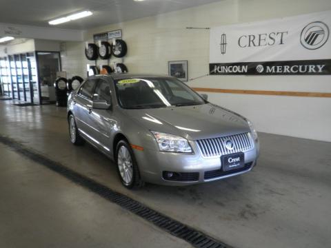 Vapor Silver Metallic Mercury Milan V6 Premier.  Click to enlarge.
