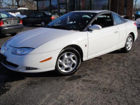 White Saturn S Series SC2 Coupe.  Click to enlarge.