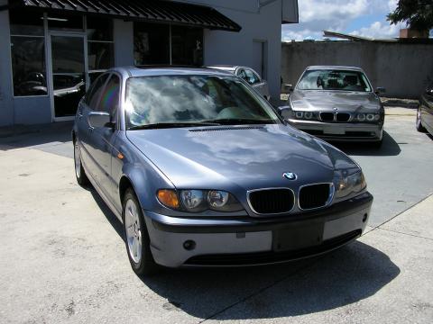 Steel Blue Metallic BMW 3 Series 325i Sedan.  Click to enlarge.