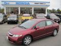 2010 Honda Civic LX Sedan Tango Red Pearl
