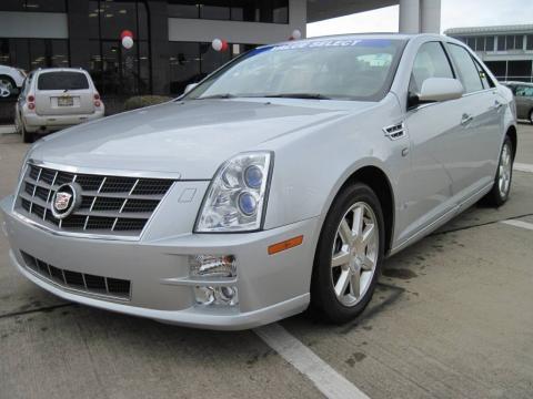 Radiant Silver Cadillac STS V8.  Click to enlarge.
