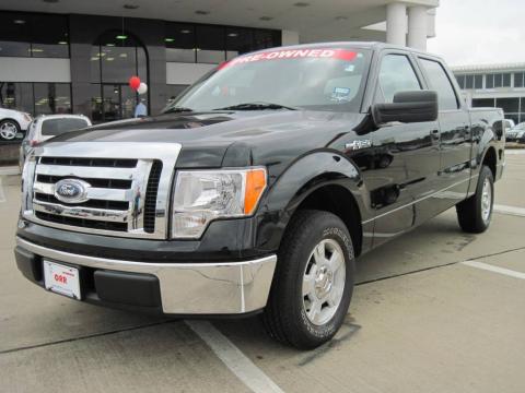 Black Ford F150 XLT SuperCrew.  Click to enlarge.