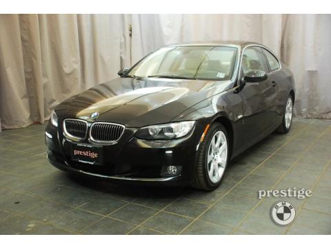 Jet Black BMW 3 Series 328xi Coupe.  Click to enlarge.