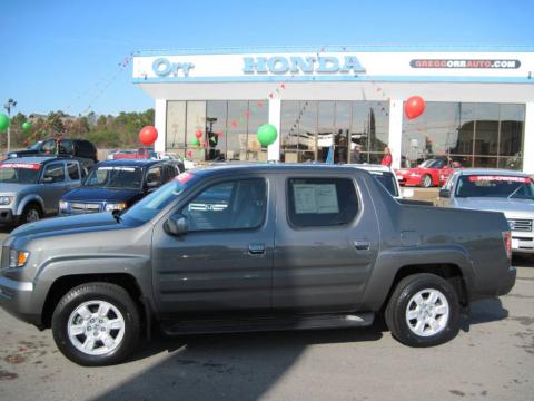 Nimbus Grey Metallic Honda Ridgeline RTL.  Click to enlarge.
