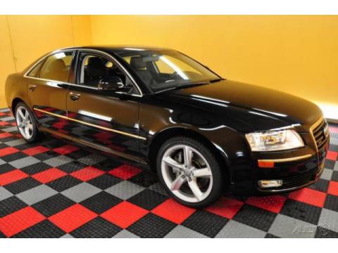 Brilliant Black Audi A8 4.2 quattro.  Click to enlarge.