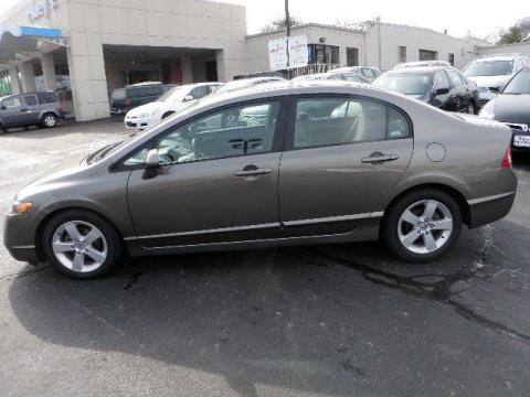 Galaxy Gray Metallic Honda Civic EX Sedan.  Click to enlarge.
