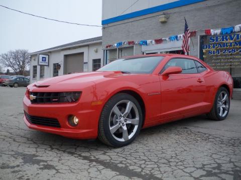 Victory Red Chevrolet Camaro SS/RS Coupe.  Click to enlarge.