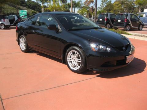 Nighthawk Black Pearl Acura RSX Sports Coupe.  Click to enlarge.