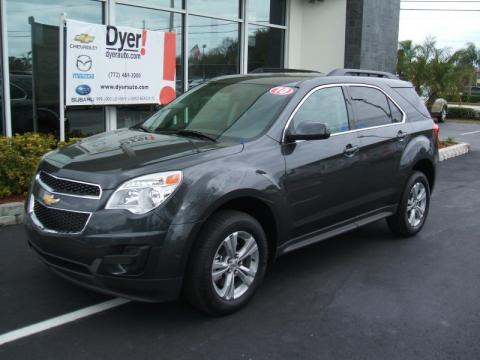 Black Granite Metallic Chevrolet Equinox LT.  Click to enlarge.