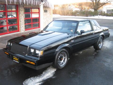 Black Buick Regal Grand National.  Click to enlarge.