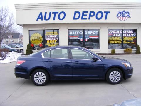 Royal Blue Pearl Honda Accord LX Sedan.  Click to enlarge.