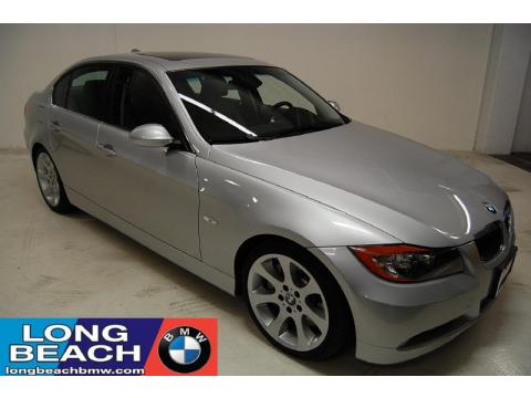 Titanium Silver Metallic BMW 3 Series 335i Sedan.  Click to enlarge.