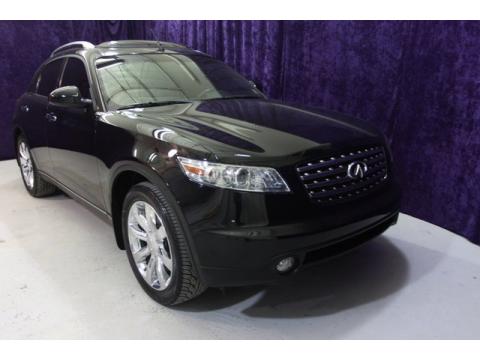 Black Obsidian Infiniti FX 35.  Click to enlarge.