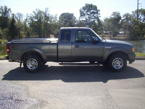 Dark Shadow Grey Metallic Ford Ranger Sport SuperCab.  Click to enlarge.